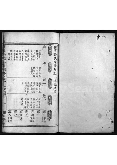 4722.稽东杨氏宗谱 [2卷](别名：Yang Shi Zong Pu、稽东杨氏宗谱、杨氏宗谱).pdf电子版插图1