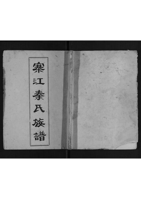 广西秦氏-寨江秦氏族谱[不分卷].pdf电子版插图