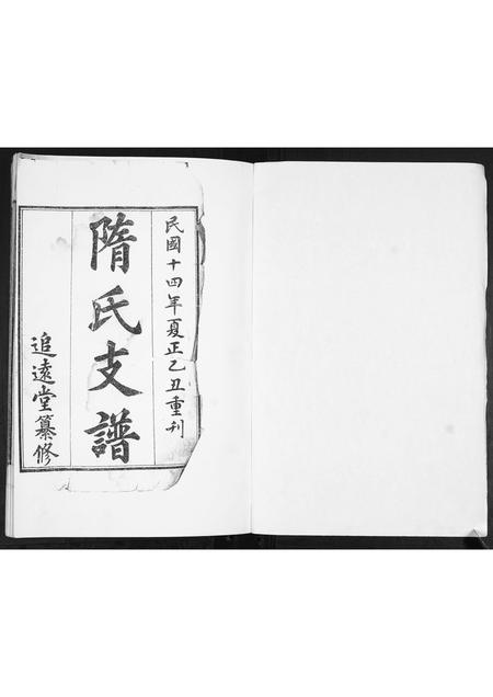 山东隋氏-隋氏支谱.pdf电子版插图1 山东隋氏-隋氏支谱.pdf电子版插图1