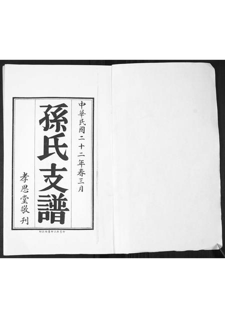 山东孙氏-孙氏支谱[2卷].pdf电子版插图1