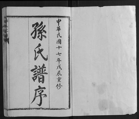 山东孙氏-孙氏族谱.pdf电子版插图1