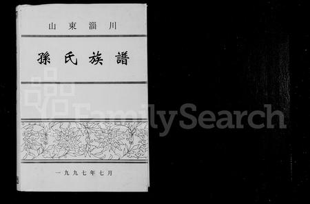 山东孙氏-孙氏族谱.pdf电子版插图1