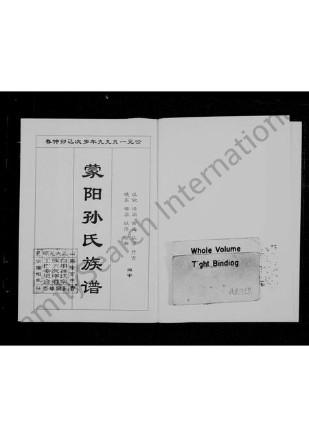 山东孙氏-孙氏族谱(别名：蒙阳孙氏族谱).pdf电子版插图2