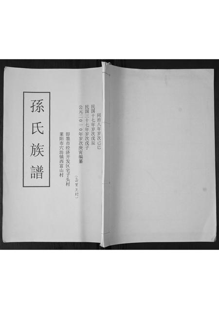 山东孙氏-孙氏族谱[不分卷].pdf电子版
