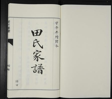 山东田氏-田氏家谱 [不分卷].pdf电子版插图1