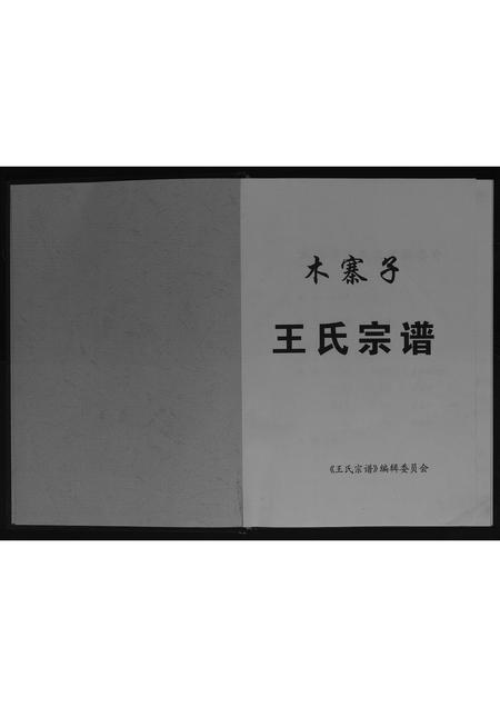 四川王氏-木寨子王氏宗谱[不分卷].pdf电子版插图1