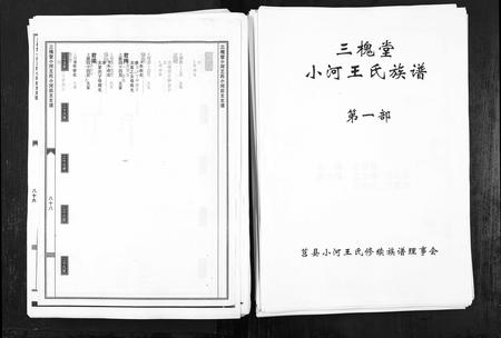 山东王氏-三槐堂小河王氏族谱[2部,7卷](别名：San Huai Tang Xiao He Wang Shi Zu Pu).pdf电子版