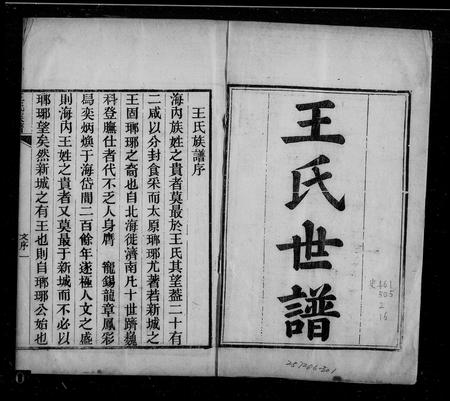山东王氏-王氏世谱 [35卷].pdf电子版插图