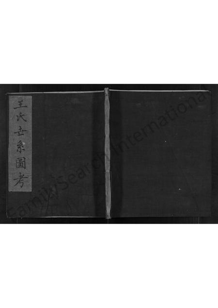 山东王氏-王氏谱书 [不分卷](别名：王氏世系图考).pdf电子版