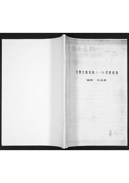 山东王氏-王照王泰家族1-16代世系表.pdf电子版插图 山东王氏-王照王泰家族1-16代世系表.pdf电子版插图