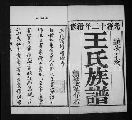 河北王氏-王氏族谱 [10卷].pdf电子版插图1