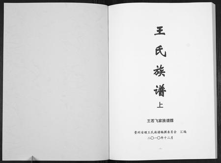 贵州王氏-王氏族谱[不分卷].pdf电子版插图1