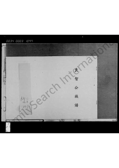 海南吴氏-良智公世系族谱(别名：良智公族谱).pdf电子版插图1