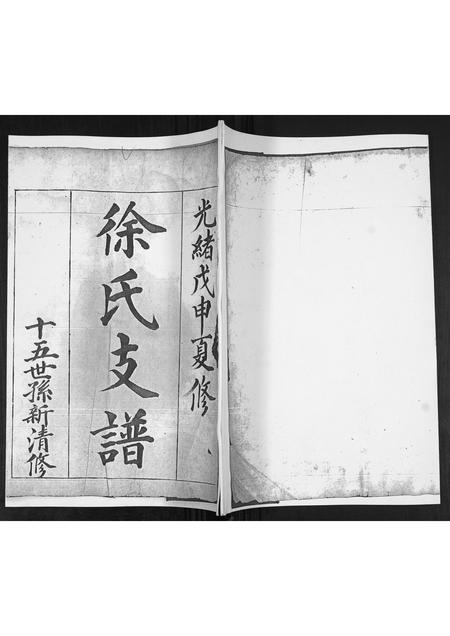 山东徐氏-徐氏支谱[不分卷].pdf电子版