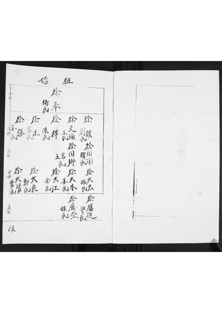 山东徐氏-徐氏谱书[不分卷].pdf电子版插图1