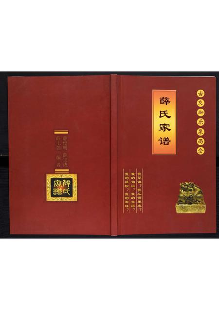 山西薛氏-薛氏家谱[不分卷].pdf电子版