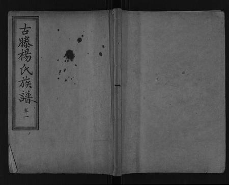 山东杨氏-古滕杨氏族谱[10卷又2卷12卷].pdf电子版插图