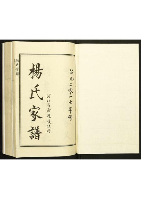 河北杨氏-杨氏家谱.pdf电子版插图1