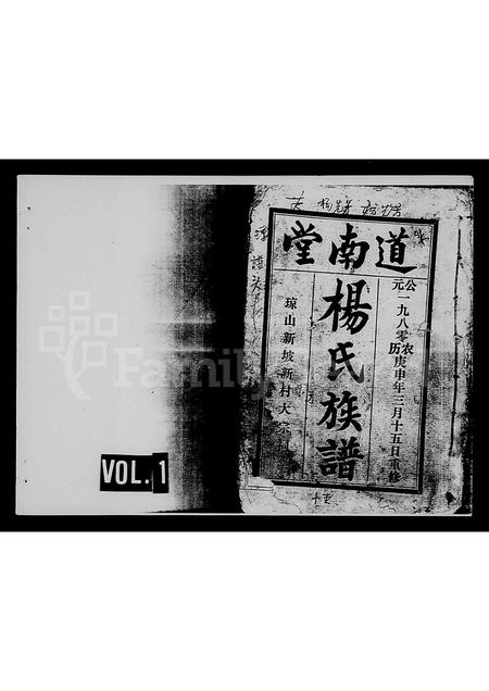 海南杨氏-杨氏族谱(别名：道南堂杨氏族谱).pdf电子版插图