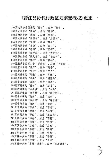 《晋江县地名录》.pdf电子版_福建省志插图4