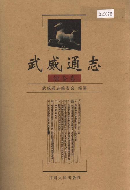 《武威通志 综合卷》.pdf电子版_甘肃省志缩略图