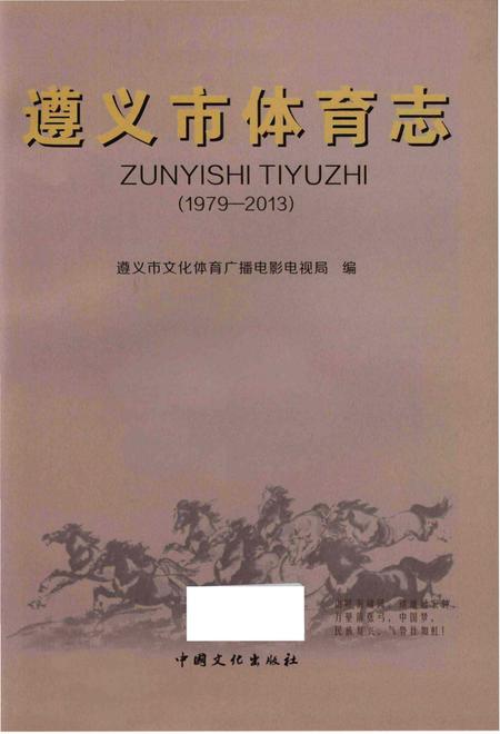 《遵义市体育志（1979-2013）》.pdf电子版_贵州省志插图1
