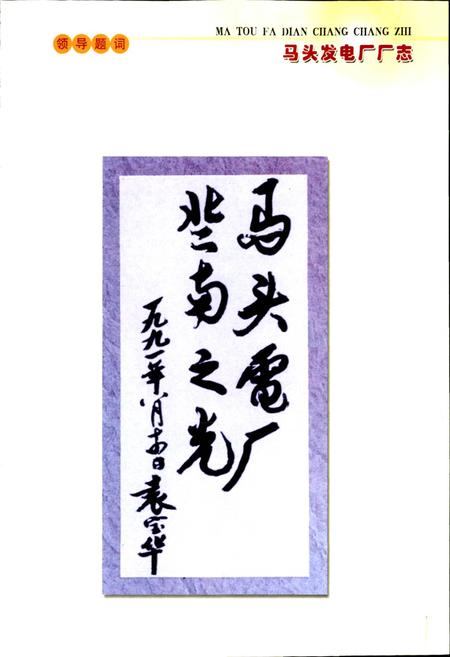 《马头发电厂厂志》.pdf电子版_河北省志插图2