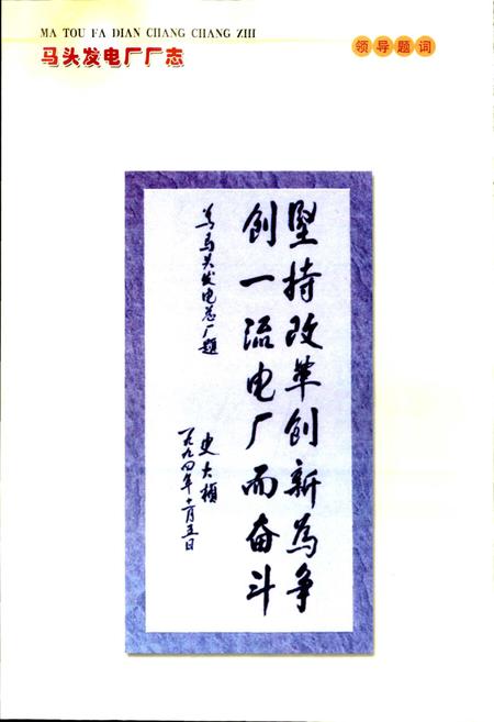 《马头发电厂厂志》.pdf电子版_河北省志插图3