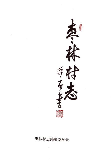 《枣林村志》.pdf电子版_河北省志插图1 《枣林村志》.pdf电子版_河北省志插图1