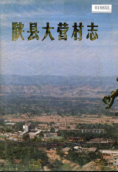 《陕县大营村志》.pdf电子版_河南省志