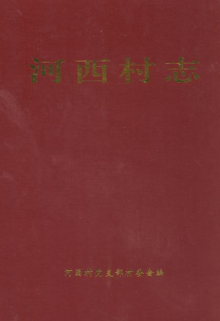 《河西村志》.pdf电子版_河南省志
