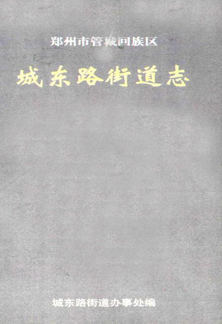 《城东路街道志》.pdf电子版_河南省志插图1