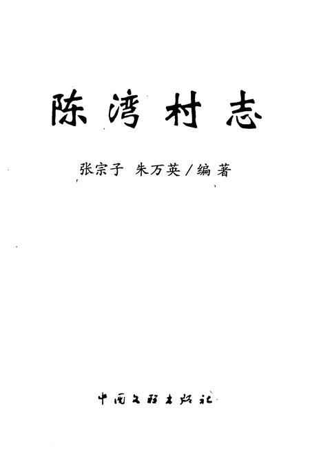 《《陈湾村志》》.pdf电子版_河南省志插图1