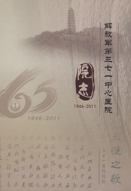 《解放军第三七一中医院1946-2001》.pdf电子版_河南省志