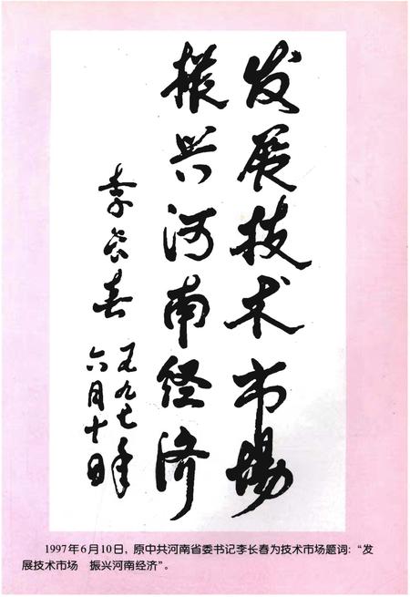 《金色的桥梁——河南技术市场大事记》.pdf电子版_河南省志插图5 《金色的桥梁——河南技术市场大事记》.pdf电子版_河南省志插图5