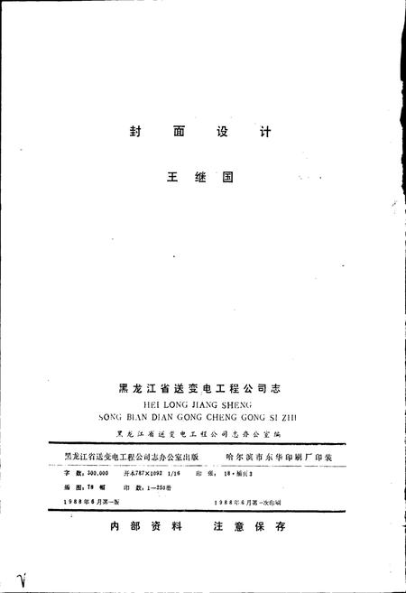 《黑龙江省送变电工程公司志 第一卷》.pdf电子版_黑龙江省志插图2