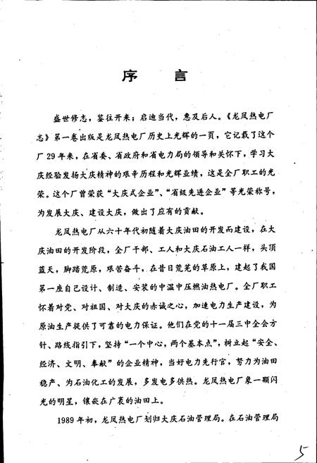 《龙凤热电厂志 第一卷》.pdf电子版_黑龙江省志预览图5