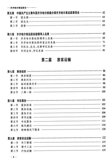 《齐齐哈尔客运段志》.pdf电子版_黑龙江省志插图2 《齐齐哈尔客运段志》.pdf电子版_黑龙江省志插图2