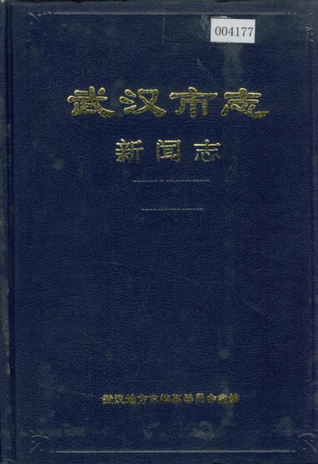 《武汉市志 新闻志》.pdf电子版_湖北省志