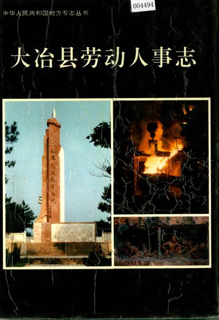 《大冶县劳动人事志》.pdf电子版_湖北省志