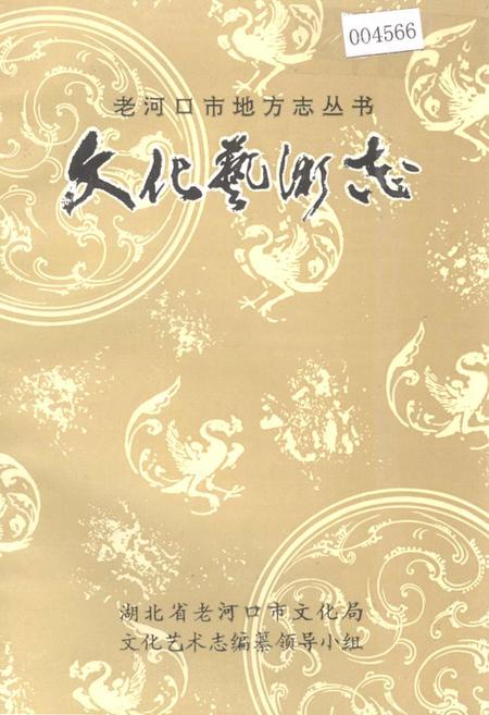 《老河口地方志 文化艺术志》.pdf电子版_湖北省志