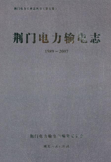 《荆门电力输电志(1989~2007)》.pdf电子版_湖北省志
