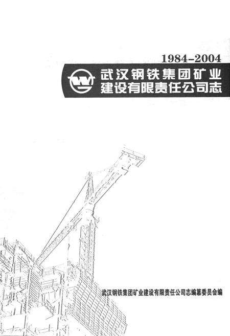 《武汉钢铁集团矿业建设有限责任公司志(1984~2004)》.pdf电子版_湖北省志插图1