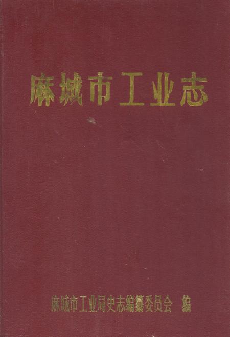 《《麻城市工业志》》.pdf电子版_湖北省志