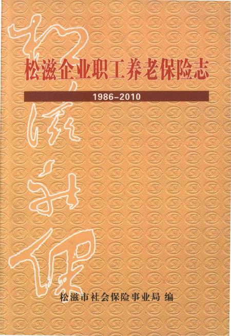 《松滋企业职工养老保险志1986-2010》.pdf电子版_湖北省志