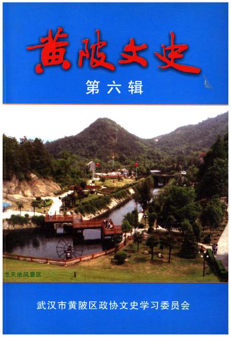 《黄陂文史 第六辑》.pdf电子版_湖北省志