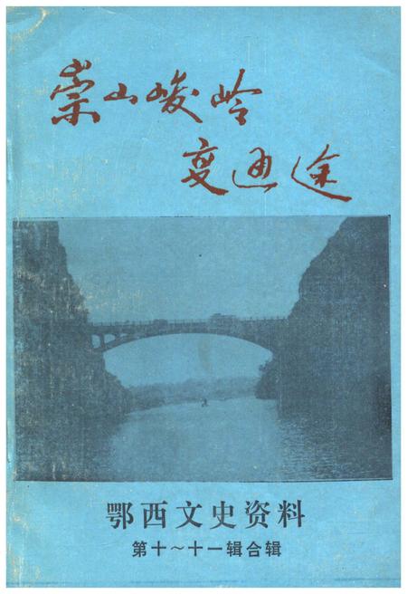 《鄂西文史资料 第十至十一辑》.pdf电子版_湖北省志