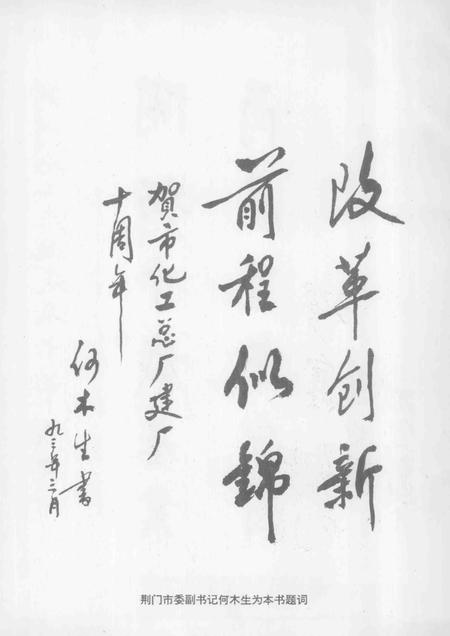 《荆门市化工总厂  十年大事记》.pdf电子版_湖北省志插图5