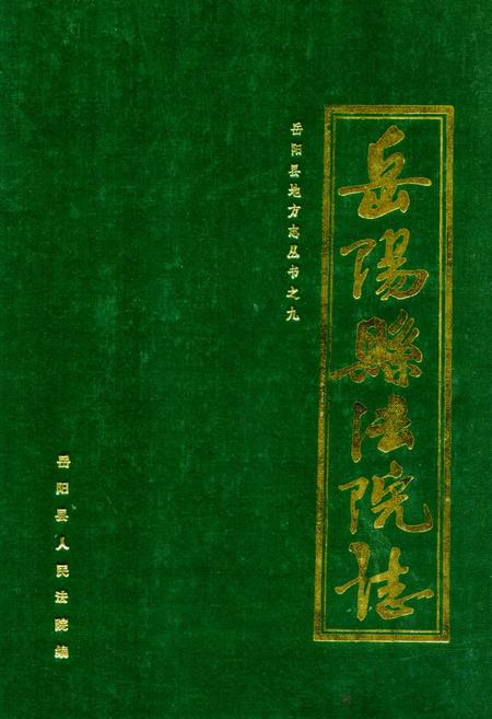 《《岳阳县法院志》》.pdf电子版_湖南省志缩略图