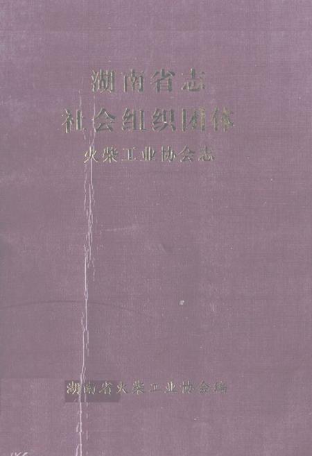 《湖南省志社会组织团体火柴工业协会志》.pdf电子版_湖南省志插图 《湖南省志社会组织团体火柴工业协会志》.pdf电子版_湖南省志插图